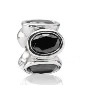 Pandora Black Oval Lights Charm